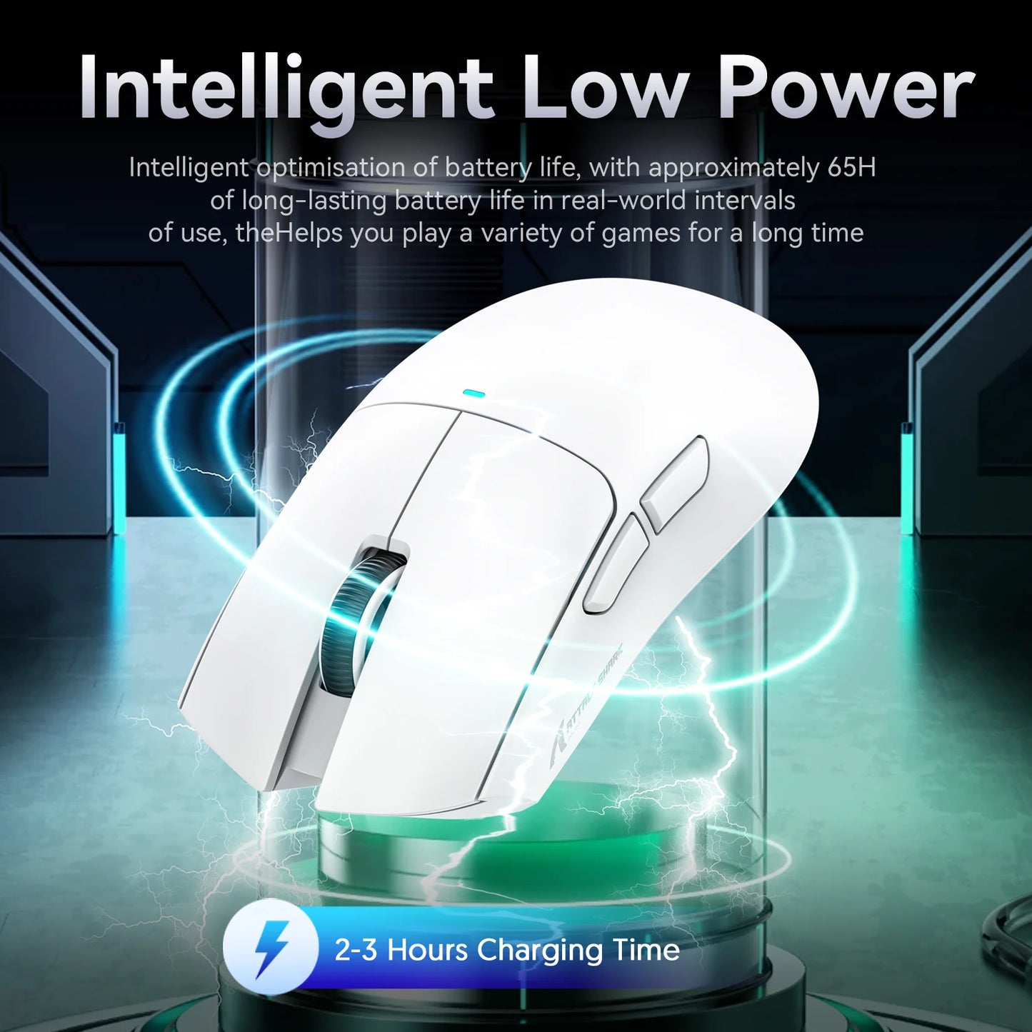 X11 Mouse PAW3311 Wireless 1K Hz Macro Magnetic RGB Docking Charger for Gaming