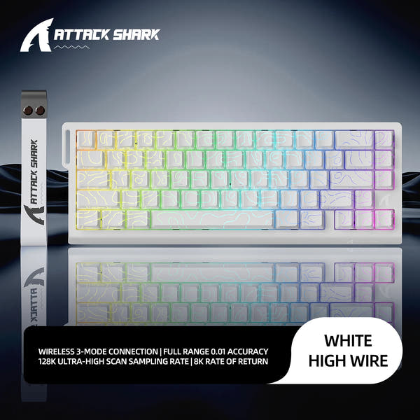 X68HE X68Pro He Magnetic Mechanical Keyboard for Pro Gaming 0.01Mm Rapid Trigg 8000Hz Socd/Rs 0.125Ms 128K Rate