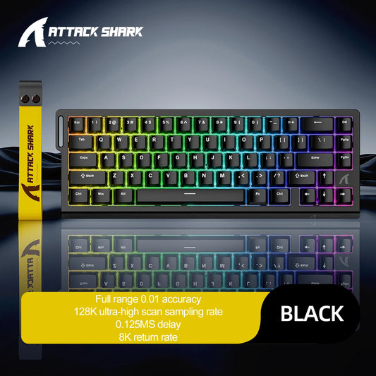 X68HE X68Pro He Magnetic Mechanical Keyboard for Pro Gaming 0.01Mm Rapid Trigg 8000Hz Socd/Rs 0.125Ms 128K Rate